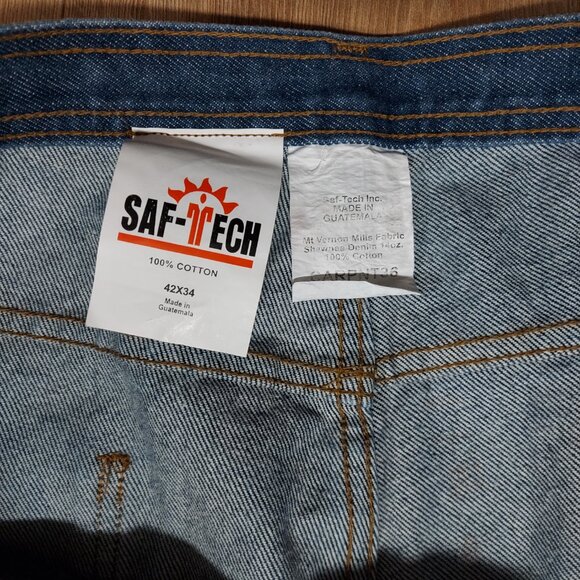SAF-TECH FR CARPENTER JEANS - 42X34 - Flame-Resistant - Picture 3 of 7